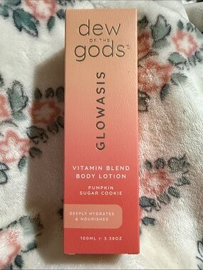 Dew of the Gods Glowasis Pumpkin Sugar Cookie Body Lotion